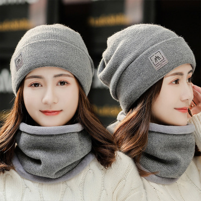 Winter Hat Female Warm-Keeping and Cold-Proof Woolen Cap Knitted Hat Autumn and Winter Korean Style All-Matching Cycling Winter Confinement Cap Fashion