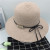 2020 Summer Outdoor Women's Hat Flower Ornaments Leather Rope Straw Sun Hat Korean Fashion Broad-Brimmed Hat