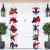 New Magic Full House Bobbi Yoda Spider-Man Mermaid Birthday Party Decorative Door Curtain Banner Pendant Supplies