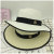 Korean Style New Big Brim Straw Hat Women's Spring/Summer M Label Hat Travel Sun Hat Holiday Jazz Panama Hat