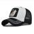 Cross-Border Spring New Animal Embroidery Net Hat Men and Women Animal Baseball Cap Street Dance Hip-Hop Peaked Cap