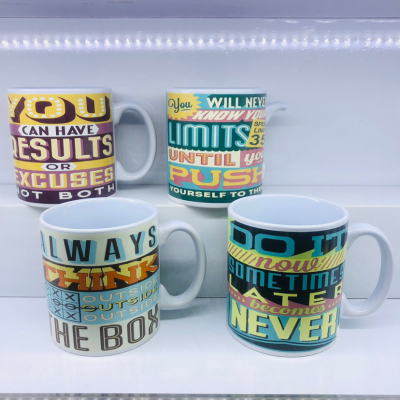 At433 Creative Inspirational Upward Encouragement Ceramic Cup 20 Oz Mug Daily Use Articles Life Department Store2023