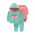 Autumn New Toddler Set Boys' Cardigan Coat Baby Romper Three-Piece Set Wholesale Fashion Outwear