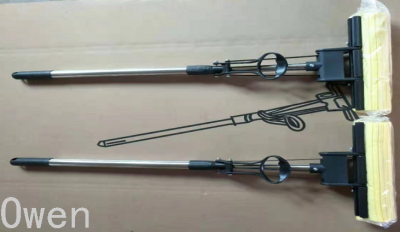 Steel Rod Single Row Black Telescopic Rod