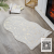 Gilding Imitation Rabbit Fur Plush Mat Bathroom Absorbent Door Mat Room Bedside Living Room Sofa Shaped Carpet