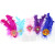 Beautiful Swan Big Feather Flower Curling Multi-Color Feather Decoration Fresh Cake Decoration Card Inserts