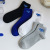 Socks 2022 New Korean Style Embroidered Tube Socks  Summer Breathable Solid Color Simple Trendy Cotton Socks  Couple Letters Socks 