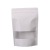 White Kraft Paper Bag Tea Ziplock Bag Dry Nuts Self-Supporting Packing Bag Leisure Food Packaging Bag in Stock
