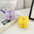 INS Internet Celebrity Small Rubik's Cube Aromatherapy Candle Shape Decoration Home Fragrance Geometric Candle Soy Wax Shooting Props