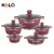 10-Piece Set an Aluminum Pot Pot Set Non-Stick Soup Pot Shallow Soup Pot Casserole