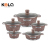 10-Piece Set an Aluminum Pot Pot Set Non-Stick Soup Pot Shallow Soup Pot Casserole