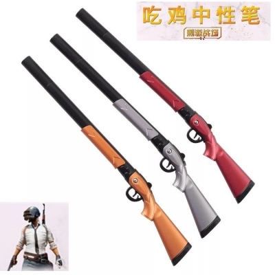 Military stylish pen chicken eating sniper rifle gel pen boys cool gun-shaped pen personality gun-shaped pen creative