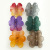 New Translucent Frosted Jelly Color Gradient Color Double-Layer Plum Blossom Grip Girl Shark Clip Back Head Hairpin