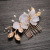 S8307 Bridal Jewelry Earrings Eardrops New Hair Comb Handmade Hair Comb Banquet Dress Headdress Accessories