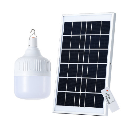 Solar Charging Bulb Stall Night Market Lighting Power Failure Emergency Outdoor Camping Tent LED Bulb
