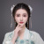 Headdress for Han Chinese Clothing Women's Face Curtain Ancient Style Cover Face Tassel Veil Hair Accessories Ancient Fairy Feather Hair on the Temples Ancient Costume Ornament