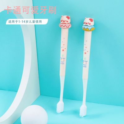 Cartoon Adult Universal Toothbrush Ultra-Fine Soft-Bristle Toothbrush Non-Hurt Gum Travel Portable Toothbrush Manufacturer