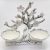 European-Style Ceramic Multi-Layer Internet Celebrity Fruit Plate Modern Household Living Room Coffee Table Creative and Slightly Luxury Snack Candy Plate