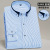 Casual Stand Collar Men's Shirt Wholesale Easy to Care Comfortable Skin-Friendly Shirt Long Sleeve Men's Striped Business Shirt