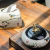 New Ceramic Paper Extraction Box Home Chinese Style Living Room Dining Table Chinese Style Decorative Ornaments