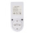 European-Style Small Screen Timer German Timing Socket Kitchen Timer Switch Socket Electronic Timer