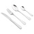 A 1010 Tableware Stainless Steel Western Food/Steak Knife, Fork and Spoon Package Gift Box Hotel Restaurant Supplies Logo