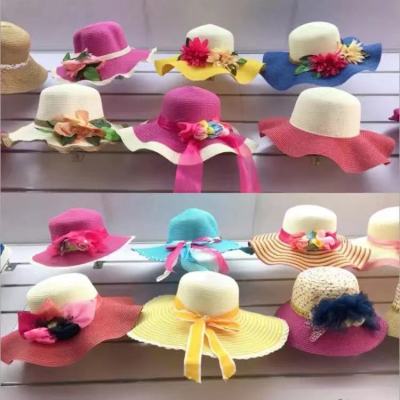 2022 New Stall Wholesale Summer Hat Korean Style Women's Spring and Summer Sun Protection Sun Hat Big Brimmed Straw Hat Sun Hat