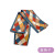 Korean Style Houndstooth Scarf Hair Band Retro Female Temperament Tie Ponytail Bow Ribbon Headband Ribbon Headband Mori Style