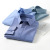 Light Blue Printed Shirt Men's Long Sleeve Spring New Business Formal Wear Work Clothes Shirt Men's Solid Color Men's Shirt