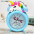 Unicorn Creative Student Cartoon Bell Children Little Alarm Clock-3 Inch