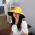 Internet Celebrity Vinyl Sun Protective Sun Hat Female Summer Sun Hat Face Cover Ultraviolet-Proof Fisherman Hat All-Match Big Brim
