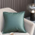 New Ins Cross-Border Imitation Leather Faux Leather Pillow Thickened Living Room Sofa Nordic Light Luxury Covered Pillow Cover Pillow Core