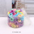 100 Pieces Canned Seamless Hairband Small Ring Ring Children's Hair String Does Not Hurt Hair Baby Rubber Band B376