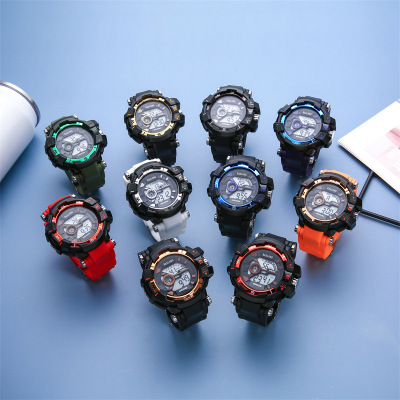 Fashion Outdoor Electronic Watch Factory Wholesale Trend Sports Personalized Electronic Watch Waterproof Multifunctional Electronic Watch