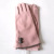Winter Women's Clothing Matching Gloves Double-Sided Dehaired Angora Classic 2-Button Cute Warm-Keeping and Cold-Proof Windproof Touch Screen Gloves