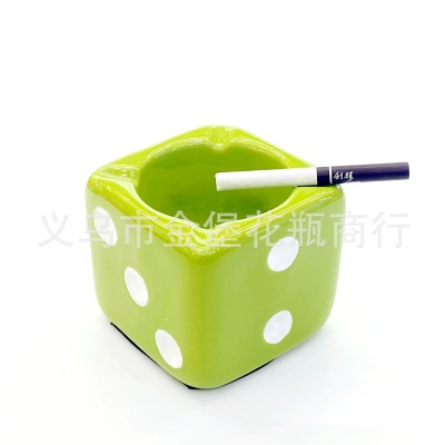 Dice Ashtray KTV Ashtray Bar Quiet Bar Corner Card Holder Box Karaoke Club Hi Room Ashtray