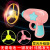 Toys Light-Emitting Bamboo Dragonfly UFO Gun Light-Emitting Gyro Frisbee Children's Helicopter Shooter Outdoor Toys