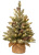 Christmas Tree Mini LED Decorative Cloth Bag Linen Pine Cone Battery Powered Desktop Christmas Tree