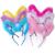 Shiny Feather Rabbit Ears Luminous Headband Plush Gold Silk Cat Ears Headband Stall Toy Promotional Gifts