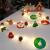 Christmas Scene Layout Creative Wooden Supplies Accessories Plate Holder Ornament Holiday Dress up Props Tree