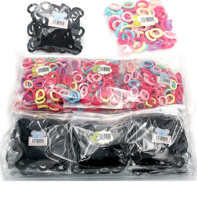 A2344 Ring Children's Rubber Band Hair Rope Hair Band Head Rope Rubber Band Japanese and Korean Jewelry 2 Yuan Shop Wholesale