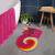 Carpet One Piece Dropshipping Flocking Ins Nordic Cartoon Cat Bathroom Water-Absorbing Non-Slip Mat Home Entrance Living Room Floor Mat