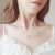 National Fashion Clavicle Chain Sterling Silver Special-Interest Artistic Cold Enamel Girlfriend Gifts Generation Hair