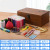 Household Solid Wood Sewing Kit Chinese Style Retro Large Needlework Storage Box Cross Stitch Tool Organize and Storage