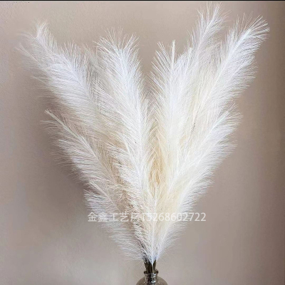  Artificial Pampas Grass Bouquet Wedding Party Home Aesthetic Room Decor Decoration Plant Simulation Fake Flower Reed