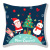 2022 Christmas Pillow Cover Cotton and Linen Pillow Linen Imitation Super Soft Canvas Digital Printing Pillow Cover Customization