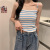 Summer Thin Sweet Girl Wear Slim Outer Wear Strap Short Temperament Beautiful Vest Knitted Women