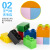 by Half Kilogram Large Particles DIY Assembling Bulk Building Blocks Early Childhood Education Toy Thickness 1x2 Hole