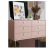 Modern Light Luxury Chest of Drawers Bedroom Storage Organizer Drawer Simple Living Room Wall Leather Solid Wood Stone Plate Five Nine Chest of Drawers