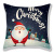 2022 Christmas Pillow Cover Cotton and Linen Pillow Linen Imitation Super Soft Santa Claus Digital Printing Custom Pillowcase Pillow Cover